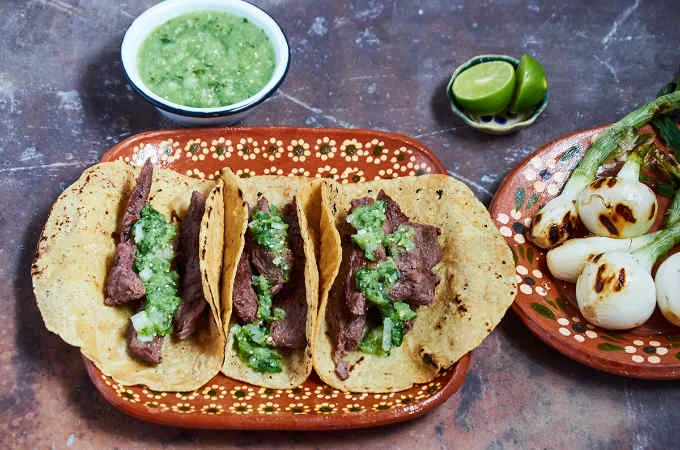 Arrachera (Skirt Steak) Tacos Recipe
