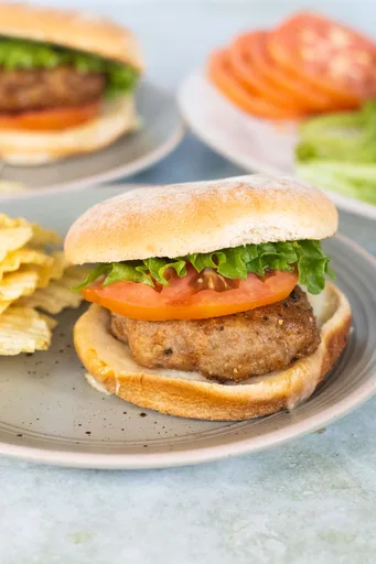 Air Fryer Turkey Burgers