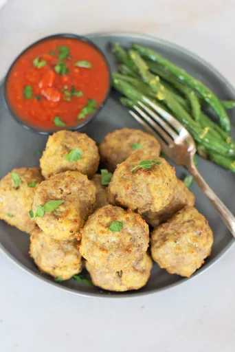 Air Fryer Turkey Meatballs