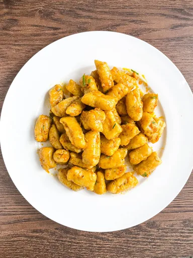 Ñoquis de plátano macho