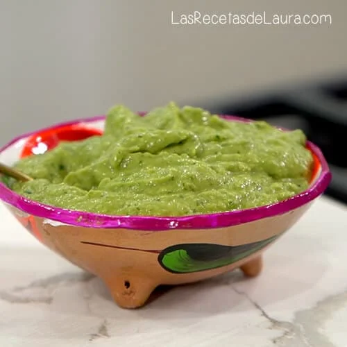 Salsa cremosa de aguacate