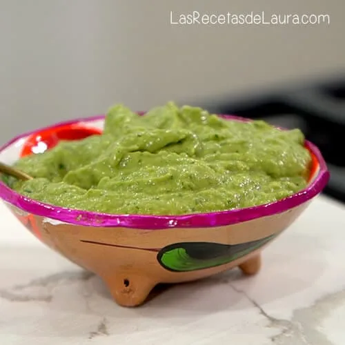 Salsa cremosa de aguacate