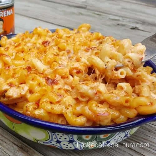SOPA DE CODITOS MACARRONES CON QUESO TEX-MEX