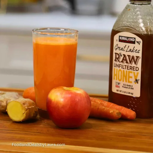 Jugo para la gastritis con zanahoria