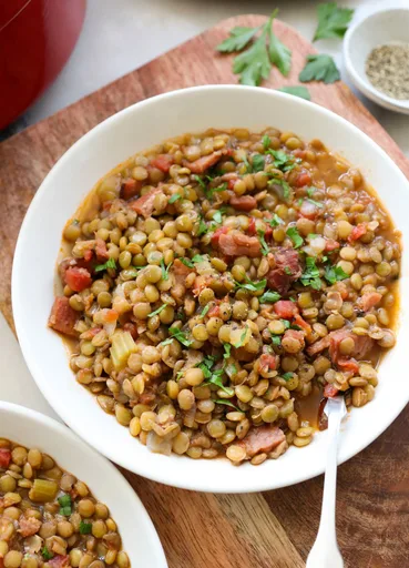 Classic Ham and Lentil Soup