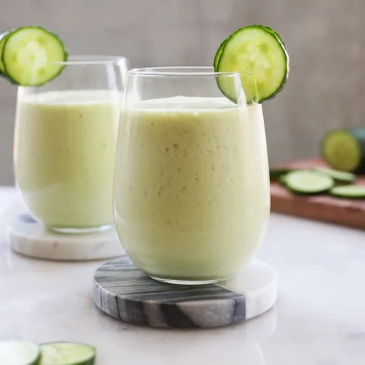 Batido de pepino y piña