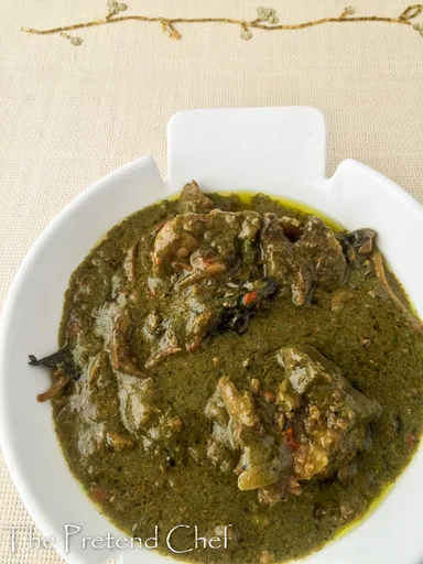 Miyan Kuka, Luru Soup, Baobab leaf soup