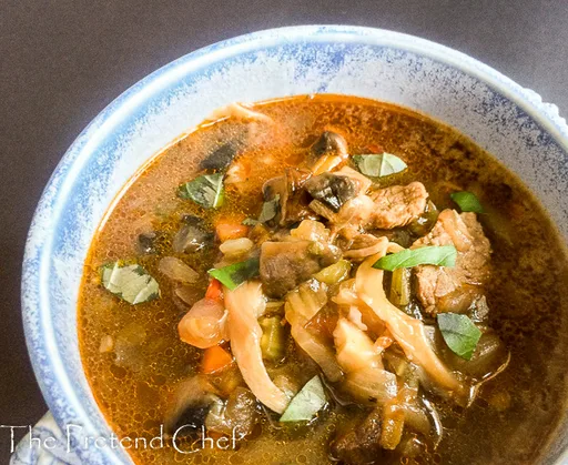 Clear Mushroom Soup