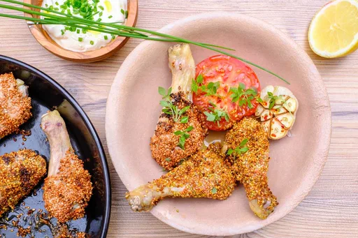 Muslos de pollo al horno