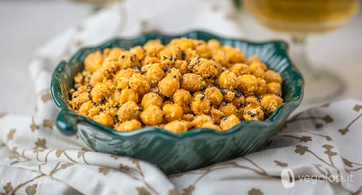 Palomitas de garbanzos crujientes