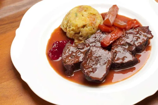 Hirschbraten