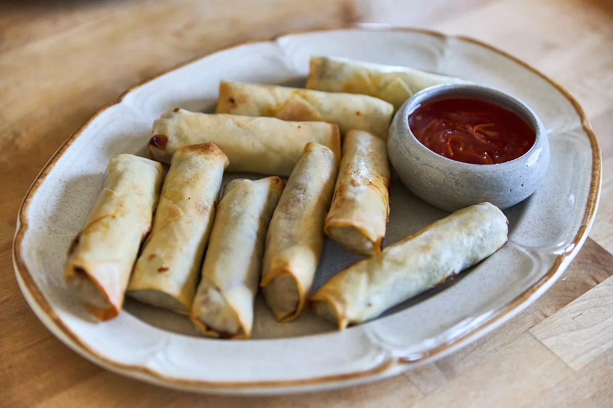 Crispy Vegetable Spring Rolls
