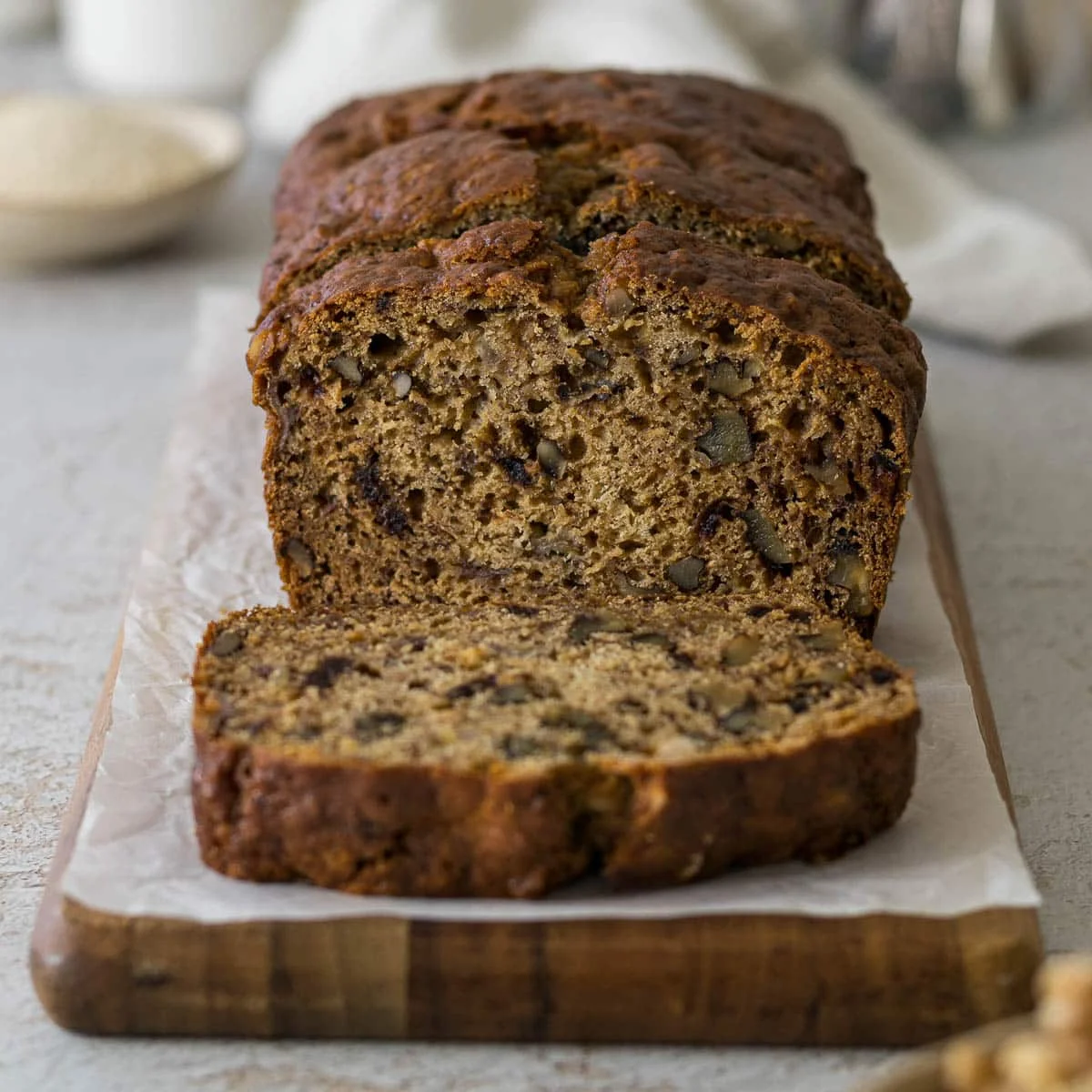 Banana Date Loaf
