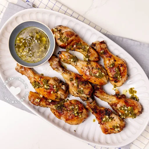 Pollo con Wasakaka [Video+Recipe] Roasted Chicken & Garlic Sauce