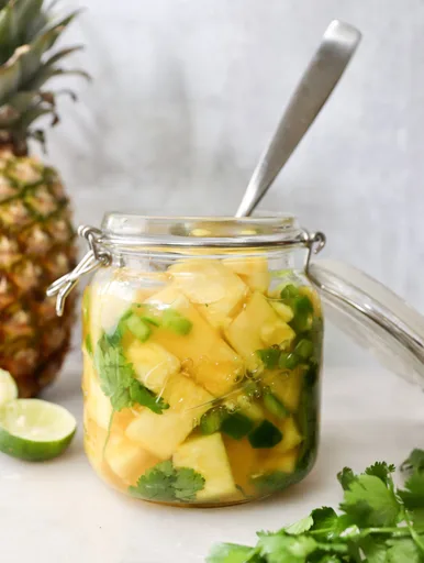 Quick Pickled Pineapple