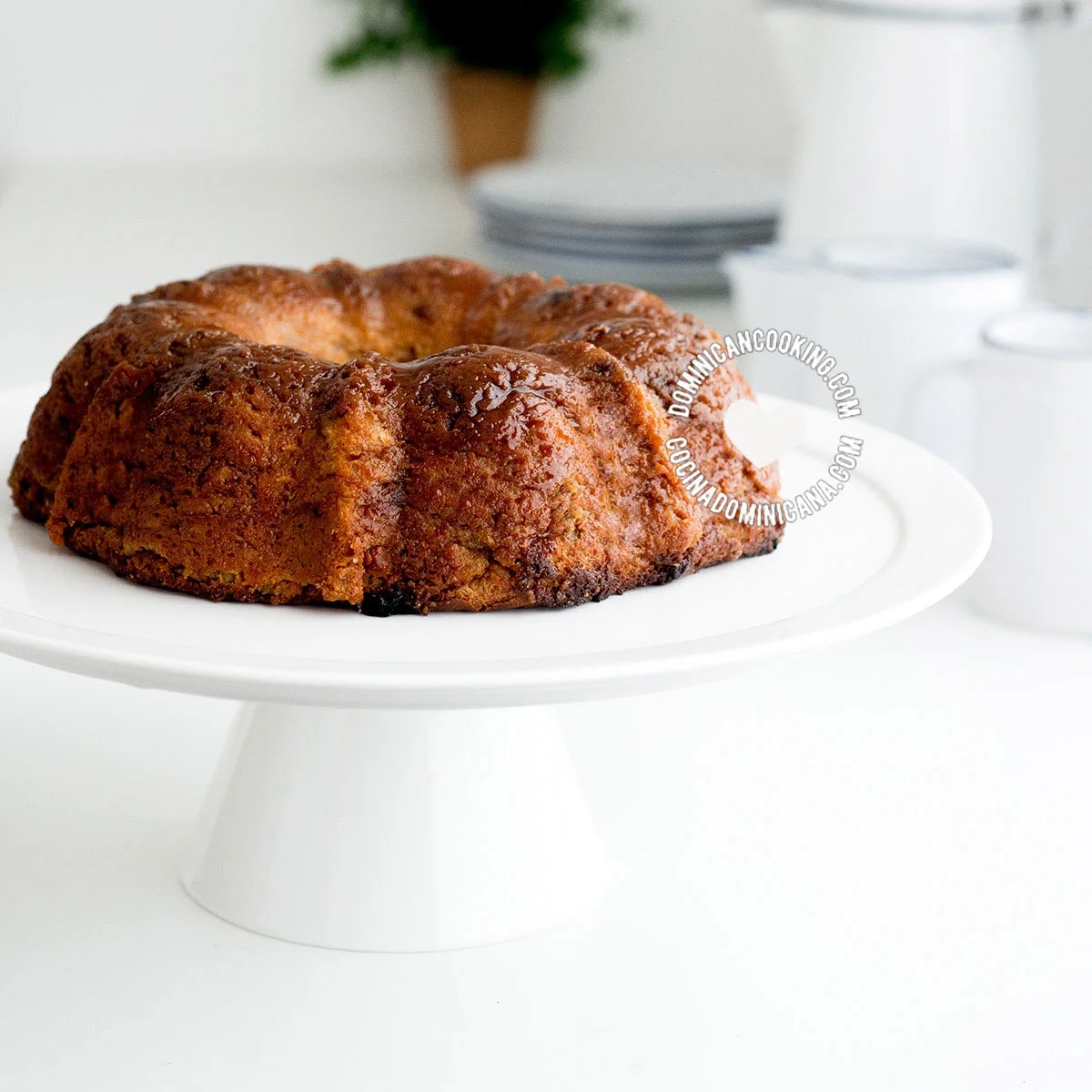 Pudin de Pan [Video+Recipe] Dominican Spiced Bread Pudding