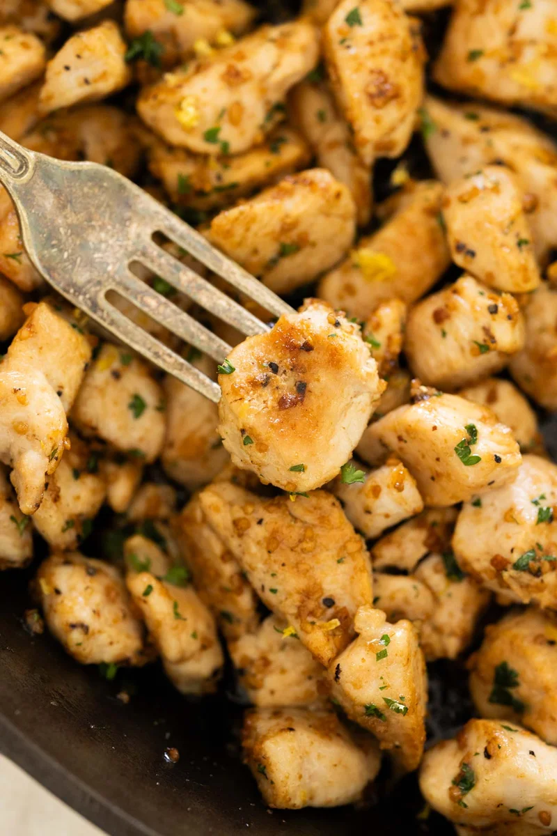 Garlic Butter Chicken Bites