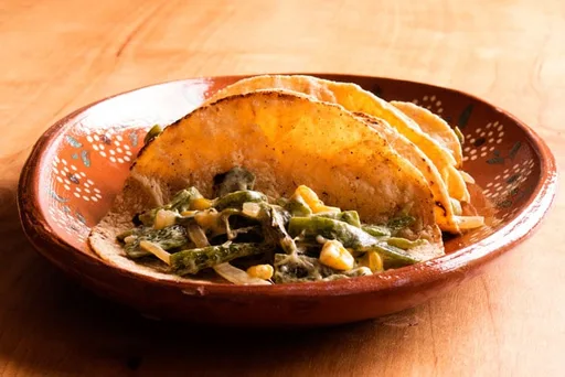 Rajas con Queso
