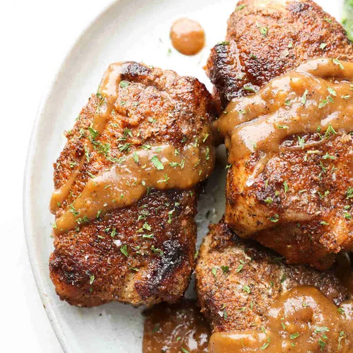 Chuletas de cerdo sin hueso perfectas en Instant Pot