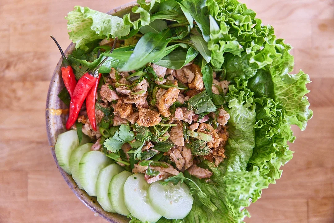 Laab Moo Lao (Lao Minced Pork Salad)