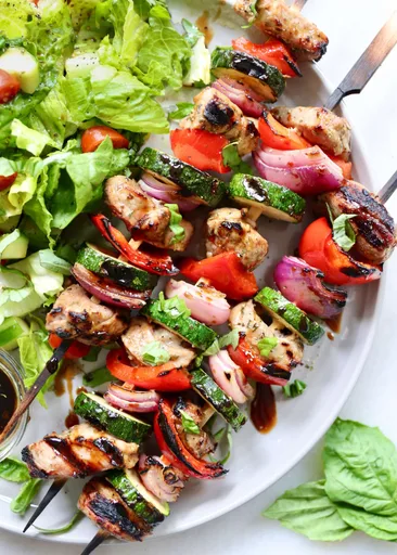 Grilled Pork Kabobs