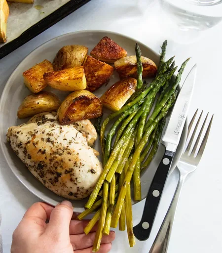 Sheet Pan Chicken and Potatoes
