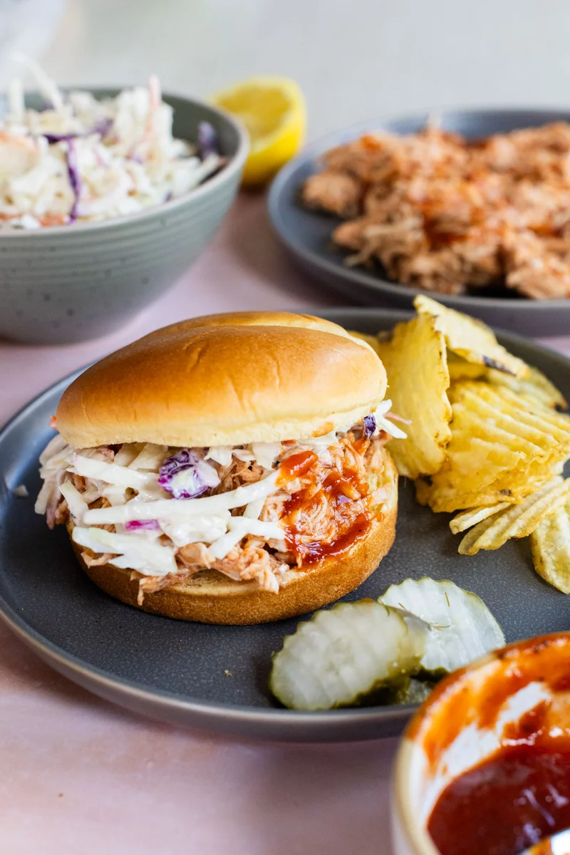 Pulled Chicken Sandwiches