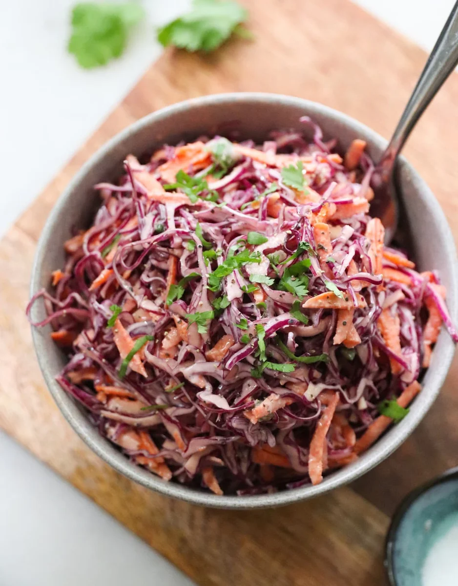 Purple Cabbage Slaw