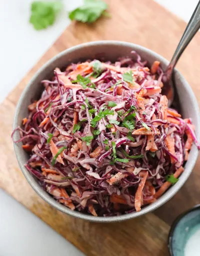 Purple Cabbage Slaw