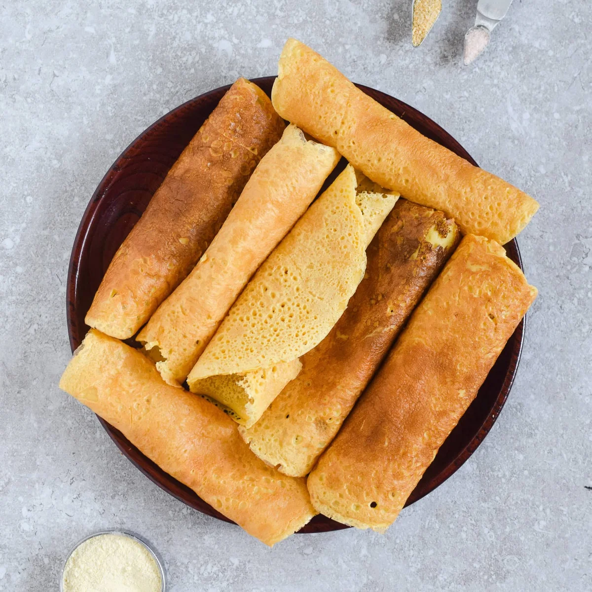 Savory Vegan Crepes (Gluten Free)