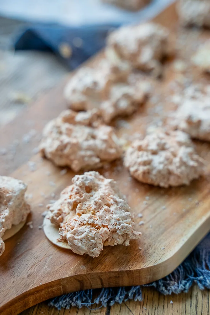 Kokosmakronen mit Haferflocken