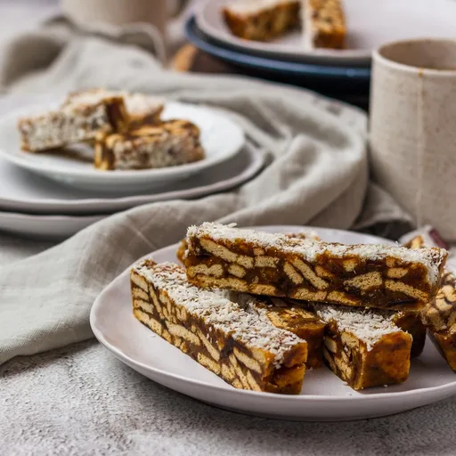 Pastel de Dátiles sin Horno (Dadelvingers)