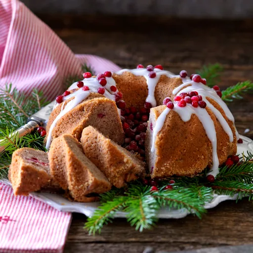 Saftig mjuk kaka med julkryddor och äpple
