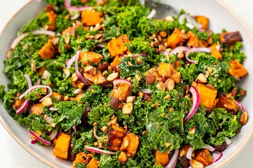 Kale And Sweet Potato Salad
