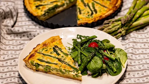 Quiche de espárragos