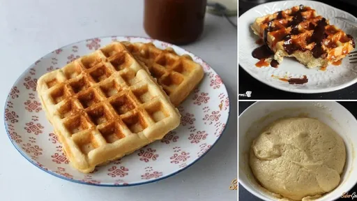 Gofres belgas caseros (receta fácil y auténtica)