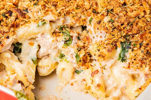 Receta de atún Mornay