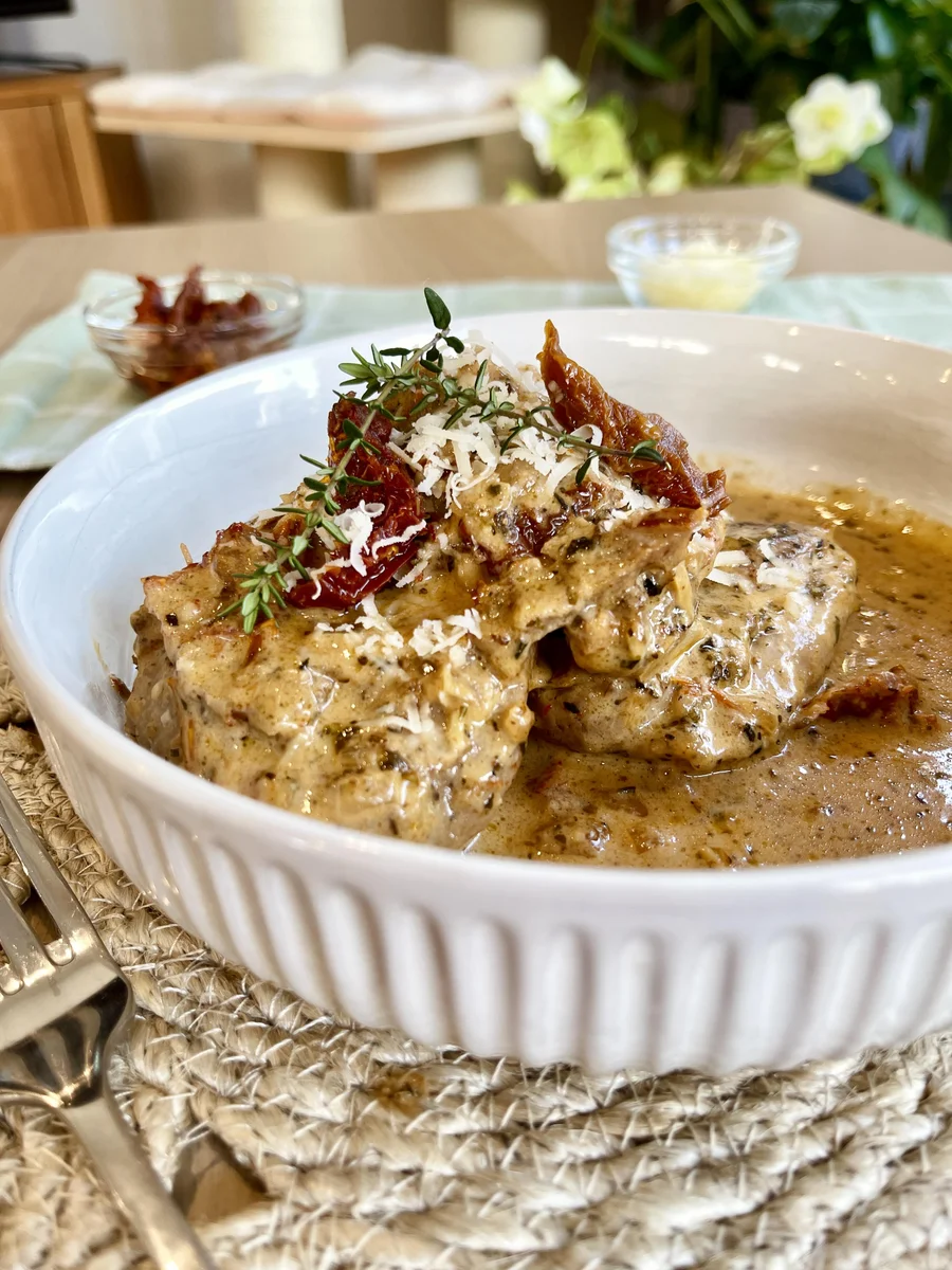 Tuscan Chicken Thighs