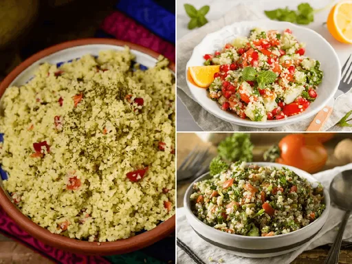 Tabulé: ensalada de sémola de trigo