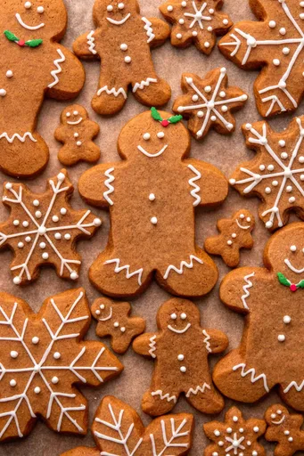Chewy Gingerbread Cookies