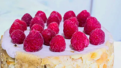 Charlotte vegan aux fruits rouges