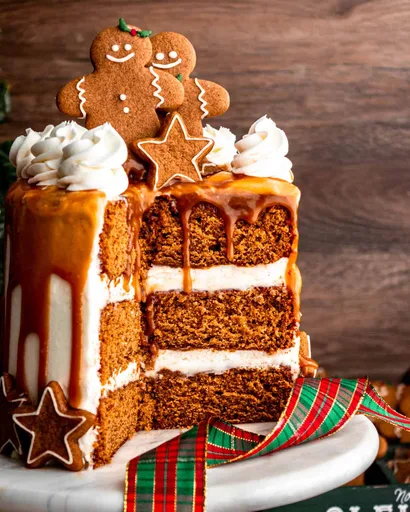 Gingerbread Layer Cake
