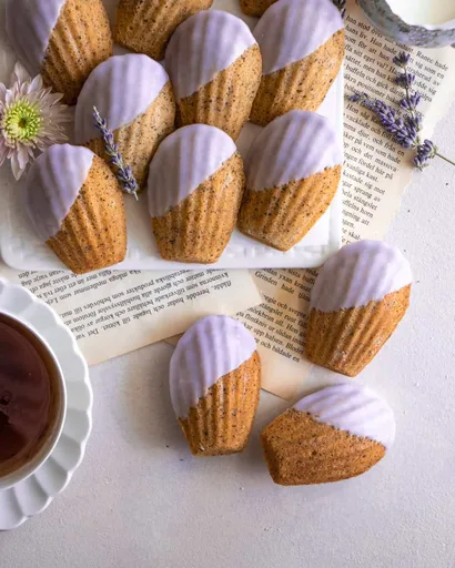 Magdalenas de lavanda y té Earl Grey