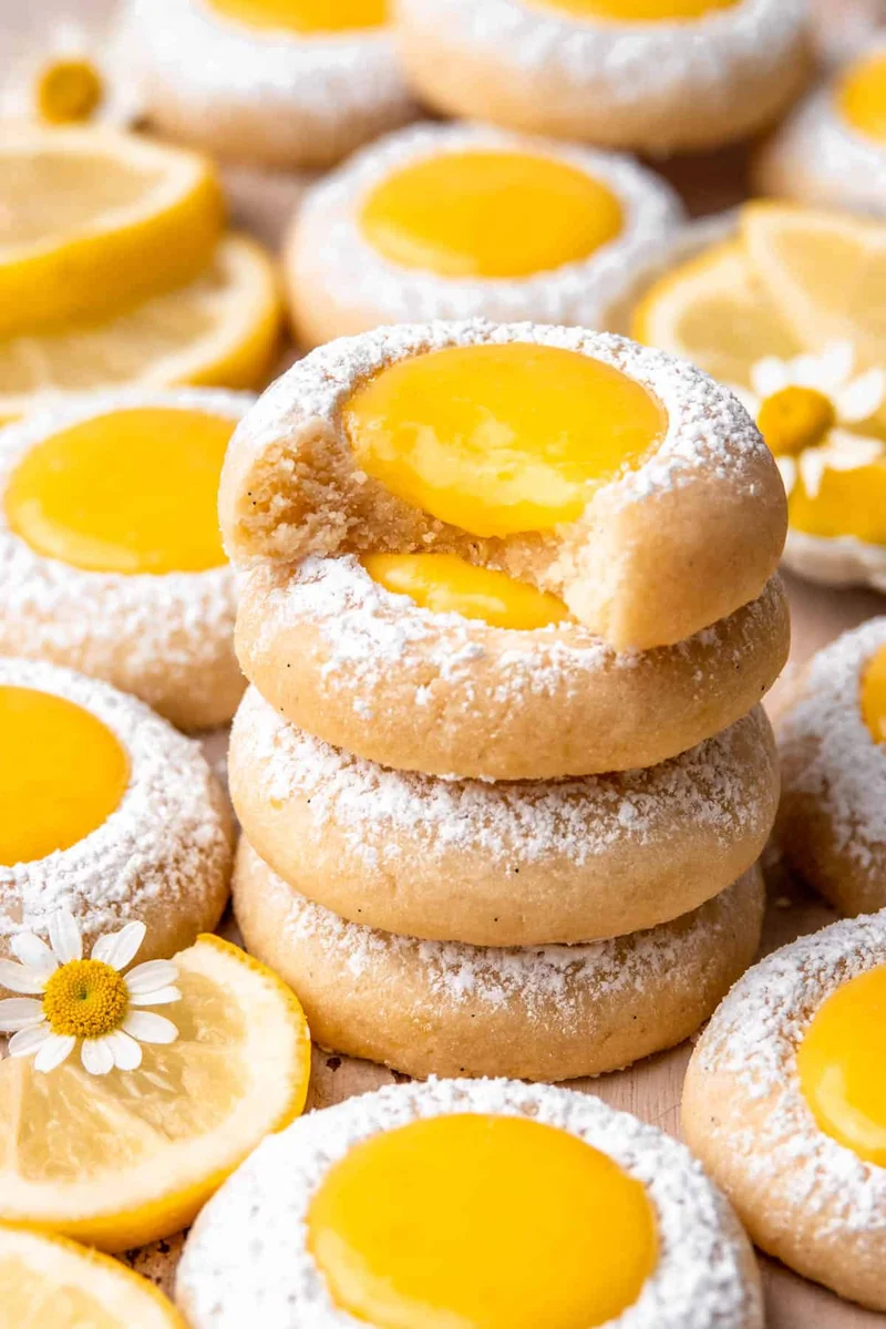 Lemon Curd Cookies