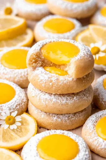 Lemon Curd Cookies