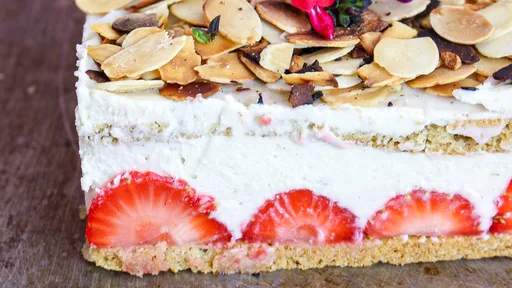Fraisier vegan
