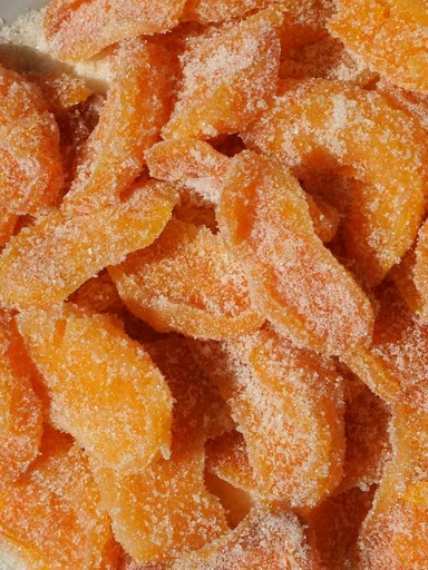 Candied Oranges (orange gummy candy)