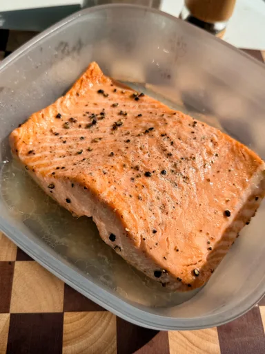 Microwave Salmon (Ultra Easy 3 Minute Recipe)