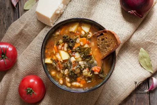 Minestrone - sopa de verduras italiana