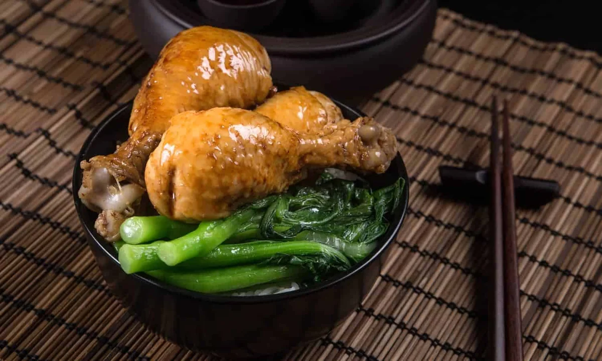 Instant Pot Soy Sauce Chicken and Rice